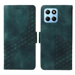 Carcasa Foxdock Honor X8A 5G De Cuero Pu, Diseño Acolchado Clásico, Protección Contra Caídas Y Rayones