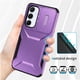 thumbnail image 3 of Funda Resistente para Samsung Galaxy A55 5G con Tapa Deslizante y Protección Militar Morado, 3 of 6
