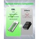 thumbnail image 3 of Cargador de Baterías Recargables EBL AA 2800mAh x4 y AAA 1100mAh x4, 3 of 8
