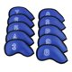 thumbnail image 4 of 10 Piezas Meshy Golf Iron Headcover Club Head Covers 4-9, P, S, A Azul, 4 of 5