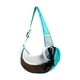 thumbnail image 2 of Portieras de hondas de perros, mochila de mascota pequeña, malla transpirable, hondas de gato livianas, portador de perros de gato ajustable portátil, verde l, 2 of 5