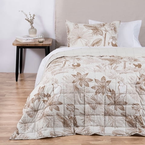 Sohome - Quilt Est Birds 1.5 Pl Camel