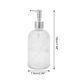thumbnail image 4 of Unique Bargains 1 Pc Dispensador de Jabón de Rayas Verticales Conveniente 13.53oz Claro Plateado, 4 of 6