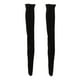thumbnail image 3 of Medias Altas Hasta El Muslo A Escala 1/6 Para Muñecas Femeninas De 12 Pulgadas, Accesorio De Figura De Soldado, Negro, 3 of 4