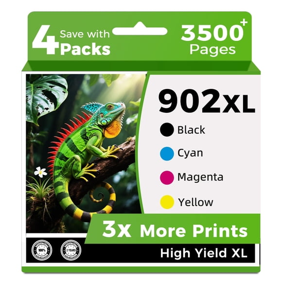 Paquete combinado de cartuchos de tinta Skyink 902XL OfficeJet 6978 6968