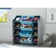 thumbnail image 1 of Organizador infantil de 12 contenedores de plástico azul y celeste Delta Children, 1 of 4