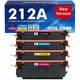 thumbnail image 1 of Cartuchos de tóner Cool Toner 212A 212X, paquete de 4 para impresora HP, 1 of 6