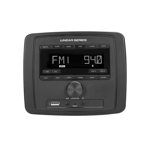 Receptor AV Magnadyne Bluetooth/USB/AUX de zona dual