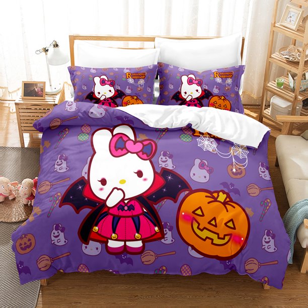 RABBYCC Circus Carnival Bedding Set Single Double King Bed Set Children's Bedroom Duvet Set RABBYCC Circus Carnival 3Bed Sheets