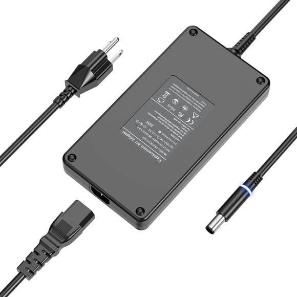Cargador para laptop ELECBRAiN 240W 19.5V para Dell Alienware