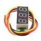 thumbnail image 2 of 0.28 Pulgadas 3 Hilos LED DC 0-100V Voltímetro Medidor De Voltaje Digital Probador Verde, 2 of 5