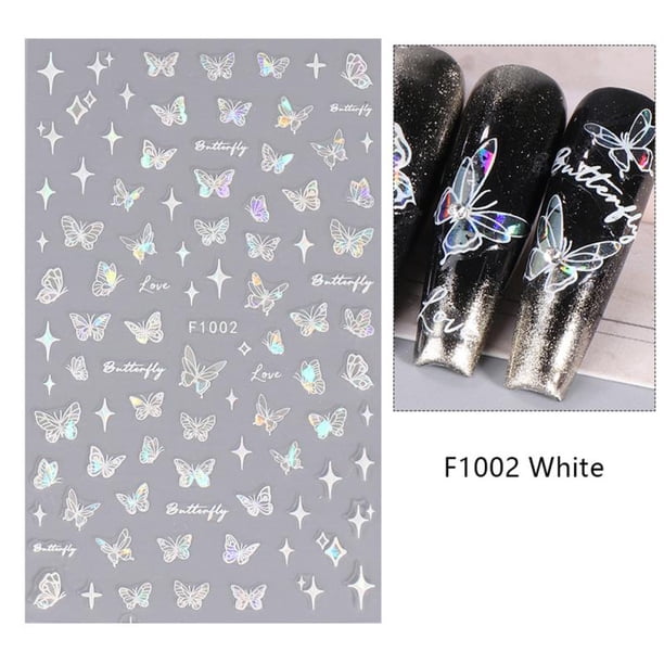 Astral Nail Decal Lasting Effect Curve Laser Black And Beauty And Health New Manicure Stickers Easy To Use New Astral