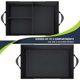 thumbnail image 4 of Organizador de maletero MIU COLOR para coche, SUV, sedanes, furgoneta, Jeep, negro, 4 of 6