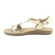 thumbnail image 2 of Sandalia Chalada Mujer Quanta-3 Dorado Casual, 2 of 6
