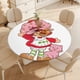 thumbnail image 4 of Strawberry Shortcakes theme Fitted Round Tablecloths Elastic Edged Table Covers Waterproof Table Cloth For Kitchen Holiday Party Tables Decor 150cm, 4 of 6
