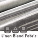thumbnail image 2 of Cortinas térmicas DriftAway Chris Linen Blackout de 160 cm, 2 of 8