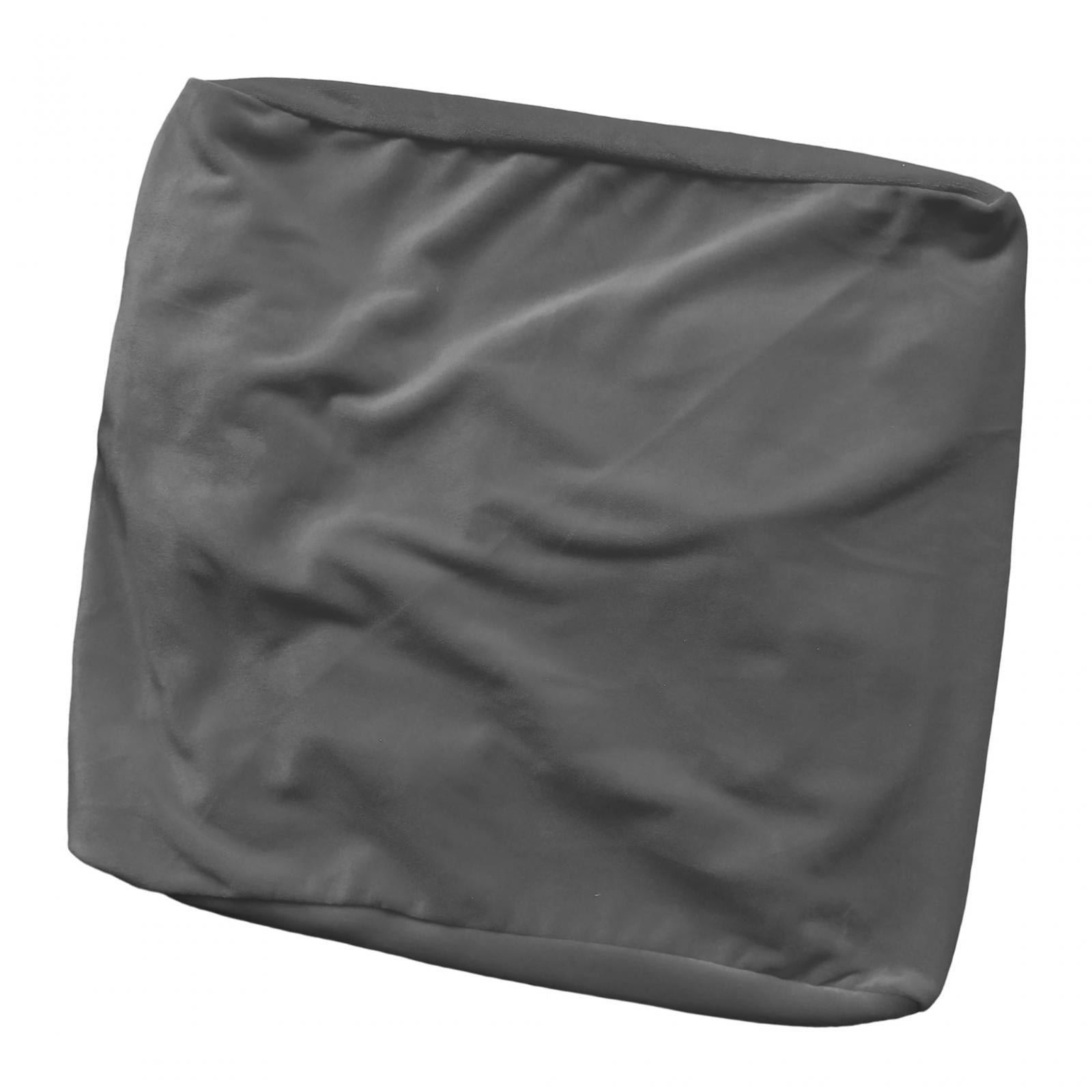 Bothyi - Funda Para Reposapiés A Prueba De Polvo Con Funda Otomana Inferior Elástica Gris Oscuro