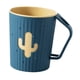 thumbnail image 3 of Vaso De Baño Taza De Lavado Portátil Ondulada Para Encimera Cocina Escritorio Azul, 3 of 3