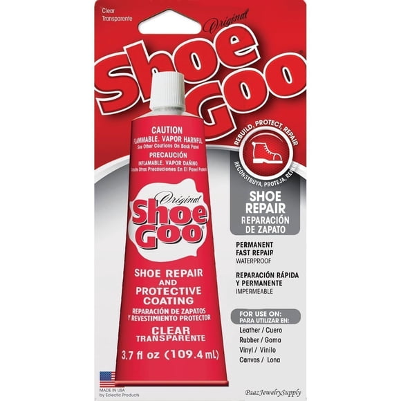 Adhesivo Para Reparar Zapatos Shoe Goo Transparente E Impermeable 110 Ml