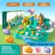 thumbnail image 1 of Dinosaur Track Toys, Kids Race Tracks For Boys, Car Adventure Toys Gifts For Age 2 3 4 Year Old Boys Girls, Puzzle Car Tracks Playsets City Rescue Toy Preschool Educational Car Toys Games For Toddler, 1 of 4