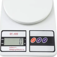 Genérico - Balanza Cocina Digital Sf-400 Color Blanco