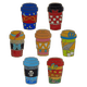 thumbnail image 1 of Set De 7 Pines Disney Personajes Tazas De Café, 1 of 8