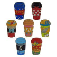 Set De 7 Pines Disney Personajes Tazas De Café