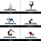 thumbnail image 5 of Mat de Yoga Diseño Líneas de Ajuste Corporal Azul, 5 of 6