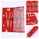 thumbnail image 5 of Juego de 6 Manteles Individuales de Corazones de Amor, Felices Placemats de Mesa de Comedor del Día de San Valentín, Decoración de Vacaciones de Aniversario de Boda San Valentín 17.7*11.8 pulgadas, 5 of 6