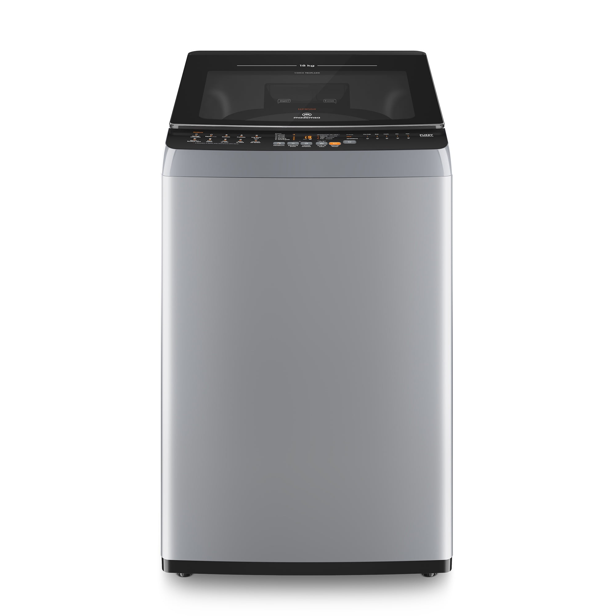 Mademsa - Lavadora Automática 18kg Carga Superior Mdwmt18s Silver