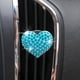 thumbnail image 5 of Clip de ventilación para ambientadores de automóviles, diseño exterior amoroso, diamantes de imitación de vidrio, decoración interior brillante del automóvil, hermosos accesorios para mujeres y niñas, 5 of 5