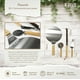 thumbnail image 5 of Set 4 Piezas Para Pizza Acero Inox Madera Pizzaiolo De Kawi®, 5 of 6