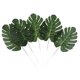 thumbnail image 3 of 5PCS Hoja Artificial Grande Faux Monstera Leaf Follaje Hojas Decoración Para El Hogar S, 3 of 5