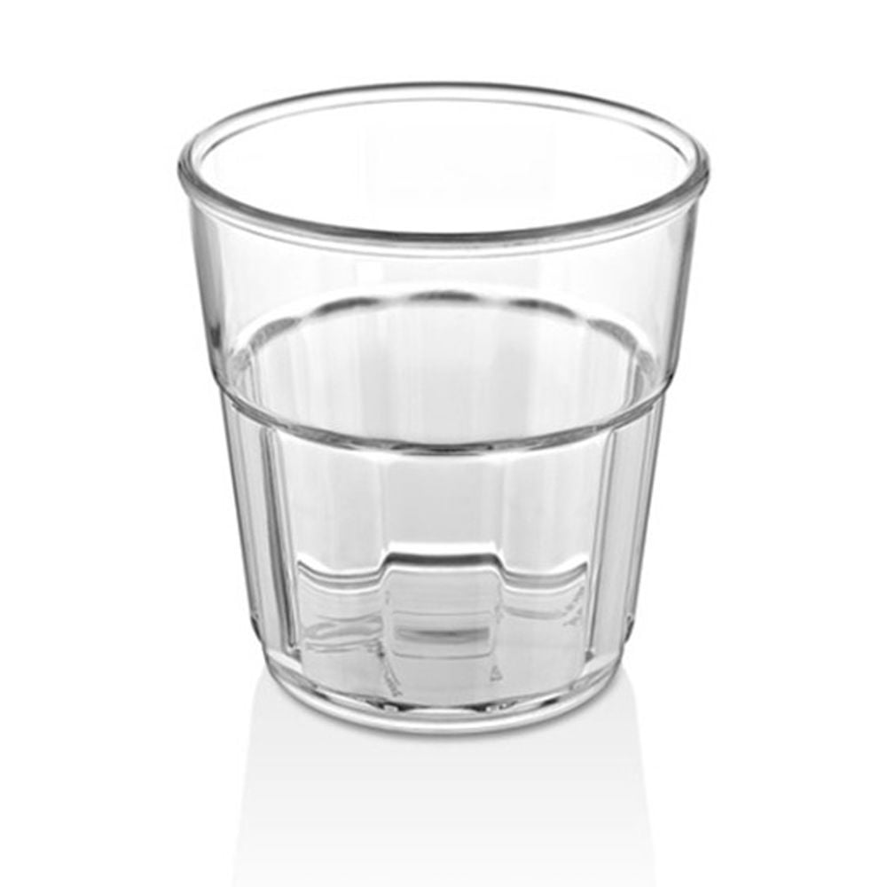 Gastroplast - Set De 4 Vaso Policarbonato 250ml Transparente