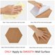 thumbnail image 4 of Tablero de corcho HBlife Hexagon, paquete de 10 unidades con alfileres, 4 of 8