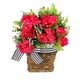 thumbnail image 1 of Flores Artificiales Bienvenida Signo De Primavera Patio Puerta Delantera Canasto Colgante Corona, 1 of 3
