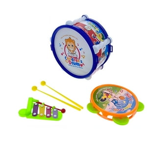Genérico - Pack X 3 Juguete Tambor Ins Grande Full 2023