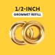 thumbnail image 4 of Washer General Tools 1261-4 - Recambio con ojales (13 mm, 24 juegos), 4 of 6