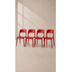thumbnail image 1 of Pack de 4 Sillas Kentucky de Terraza Exterior o Comedor  - Roja, 1 of 6