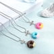 thumbnail image 4 of Juego de 3 pulseras de la amistad, collares para mejores amigas, juego de donas, colgante de helado, galleta y crema, collares de la amistad para 3 niñas, amigas, hermanas, joyas, regalos de cumpleaño, 4 of 7