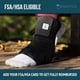 thumbnail image 5 of Tobillera Z ATHLETICS Zenith con cordones ajustable negra M, 5 of 6