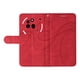 thumbnail image 5 of Funda tipo cartera con tapa para Nothing Phone 3A Pro con tarjetero, soporte y cubierta magnética Rojo, 5 of 5