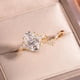 thumbnail image 3 of Juego de Anillos de Moissanita de 4.5 Quilates, Juego Nupcial de Moissanita de Plata Esterlina 925 para Mujer, Color D, Claridad VVS1, Anillos de Boda para Mujer, Talla 5-9, 3 of 8
