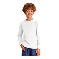 Genérica - Pack 3 Camisetas Niños Manga Larga Algodón Con Bambu7-8