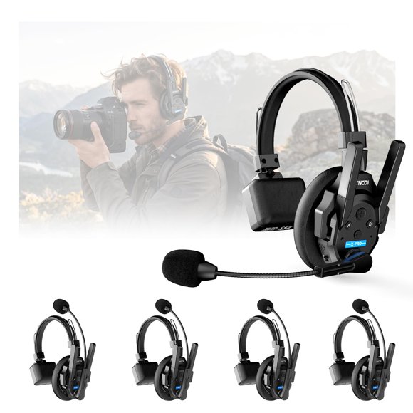 Auriculares SYNCO XTALK XPRO5 – Sistema de Intercomunicación Inalámbrico