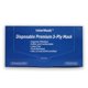 thumbnail image 5 of Mascarillas desechables InterMask ASTM Nivel 3, azules, 3 capas, 50 unidades, 5 of 9