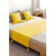 thumbnail image 1 of Juego De Piecera De Cama Mas 2 Cojin Con Fundas Modelo Lino Amarilla, 1 of 4
