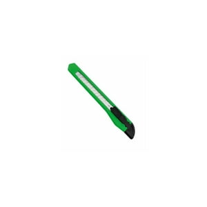 Pacific - Cuchillo Cartonero De 13Cms Con Hoja De 9Mm Color Verde - Ps
