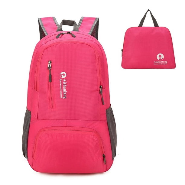 Lightweight Outdoor Backpack, Waterproof Folding Hiking Daypack, Portable Water Resistant Travel Bag