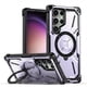 thumbnail image 1 of For Samsung Galaxy S23 S22 S21 Ultra S23 Plus Case Metal Kickstand Magnetic Case , Heavy Duty Bumper Shockproof Phone Case, 1 of 5